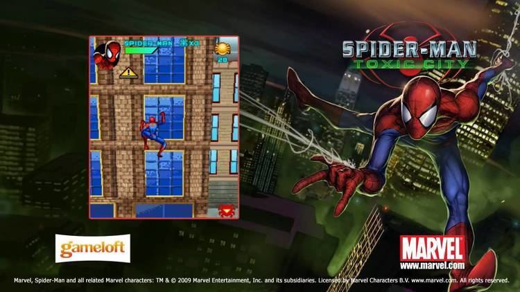 Spider-Man: Toxic City SpiderMan Toxic City HD mobile game trailer YouTube