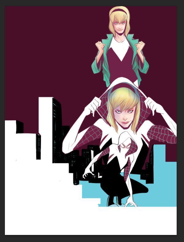 Spider-Woman (Gwen Stacy) Gwen Stacy As Spiderwoman Marvel Heroes 2016