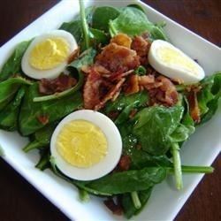 Spinach salad Spinach Salad Recipes Allrecipescom