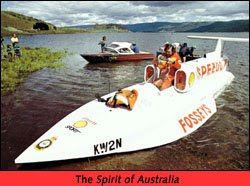 Spirit of Australia Fastest Boat In The World Spirit of Australia