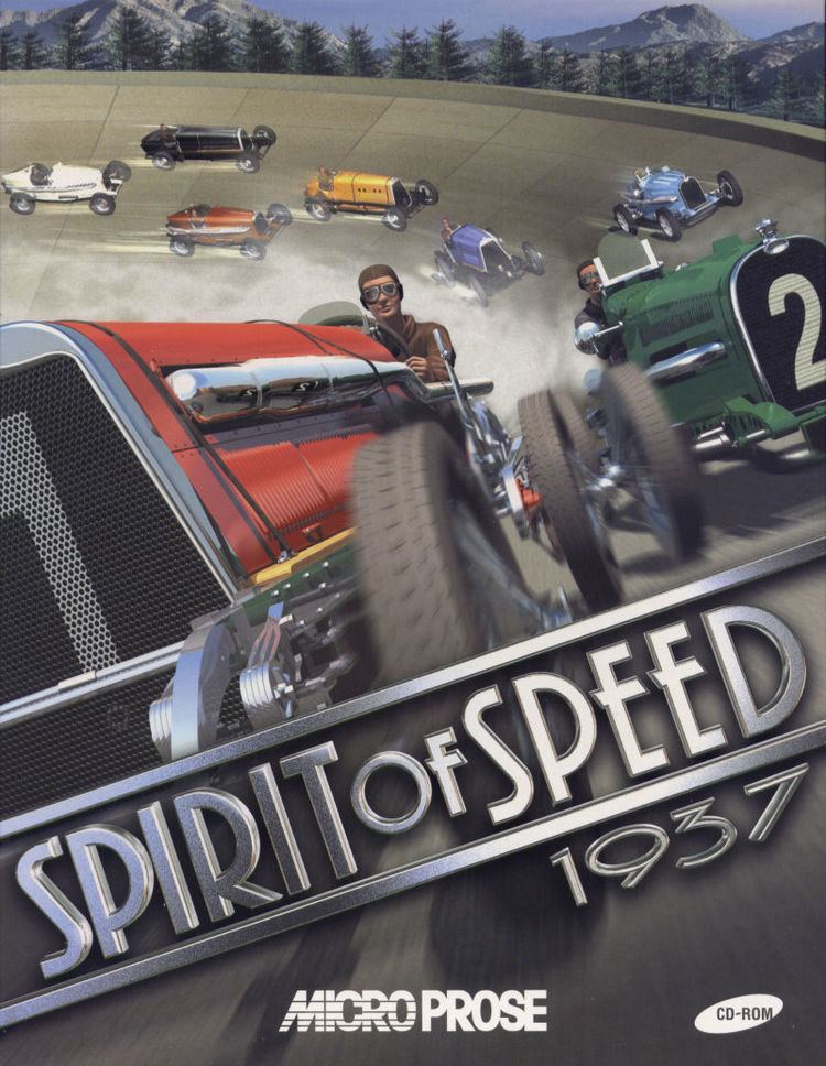 Spirit of Speed 1937 Spirit of Speed 1937 2000 Dreamcast box cover art MobyGames