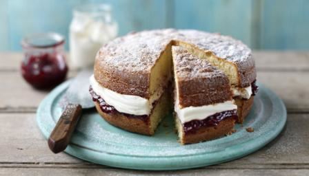 Sponge cake BBC Food Recipes Sponge cake