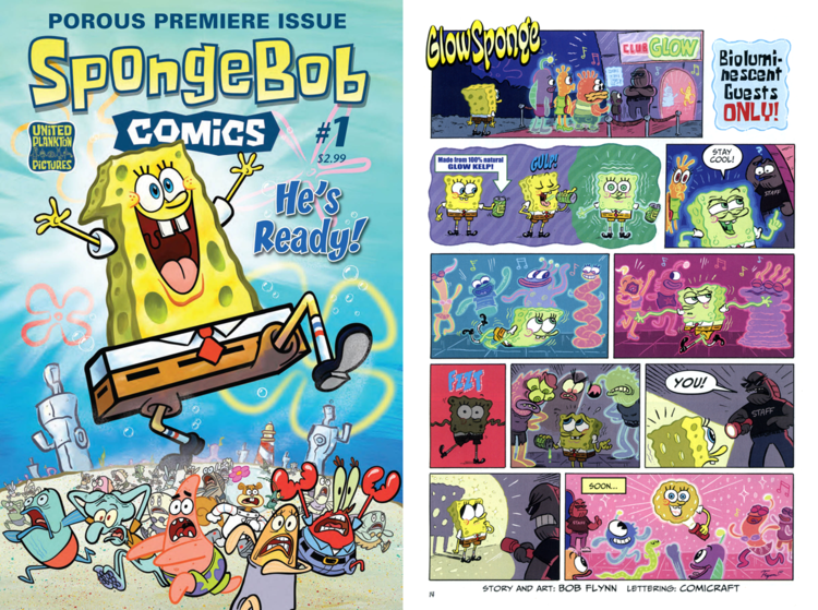 SpongeBob Comics Comics by Bob Flynn Jinx the Monkey