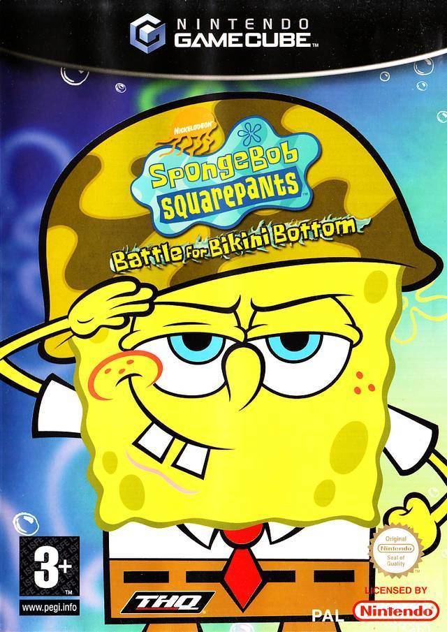 SpongeBob SquarePants: Battle for Bikini Bottom SpongeBob SquarePants Battle for Bikini Bottom Box Shot for