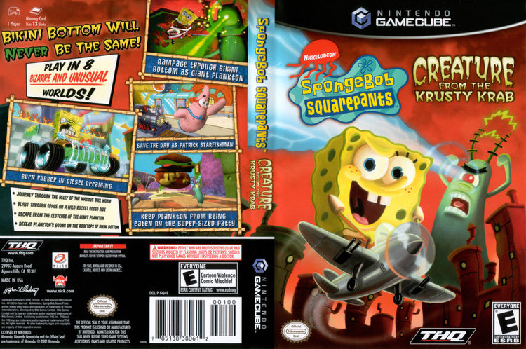 SpongeBob SquarePants: Creature from the Krusty Krab GQ4E78 SpongeBob SquarePants Creature from the Krusty Krab