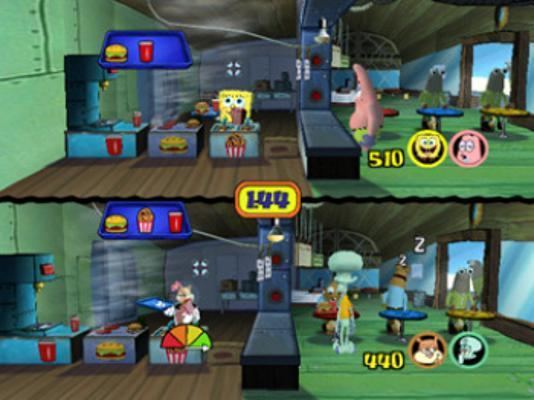 Random images from Spongebob Games  lights camera pants 2005 ps2 xbox  gamecube