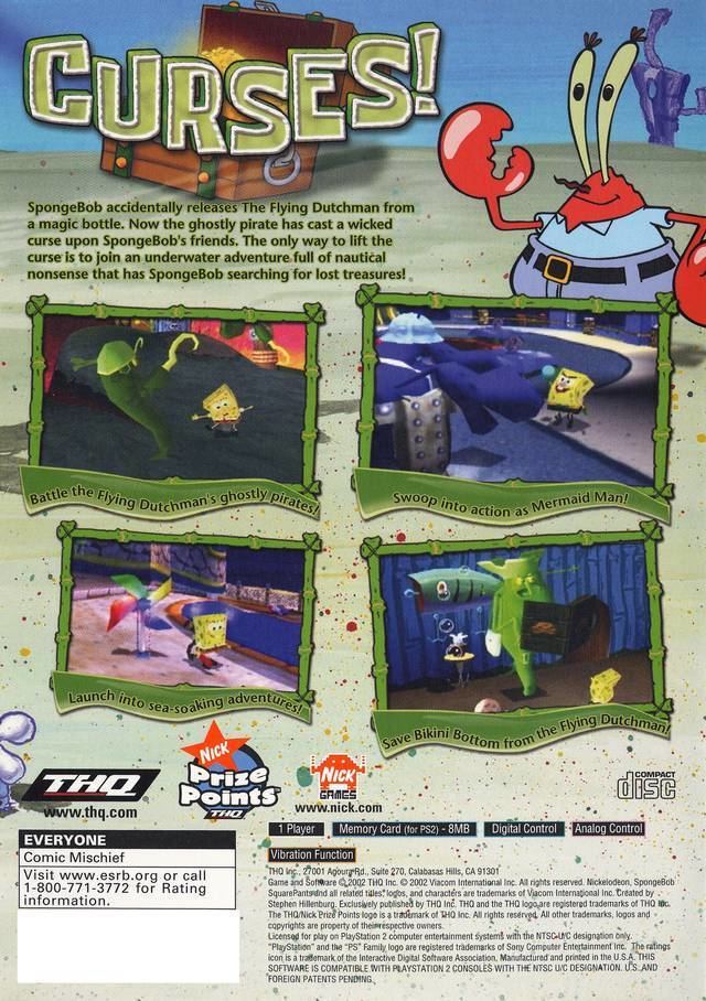 SpongeBob SquarePants: Revenge of the Flying Dutchman SpongeBob SquarePants Revenge of the Flying Dutchman Box Shot for
