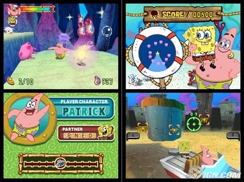 the spongebob squarepants movie video game gba plankton