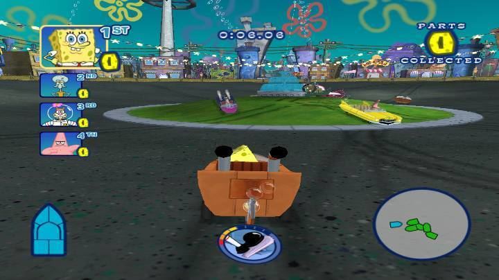 SpongeBob's Boating Bash SpongeBob39s Boating Bash User Screenshot 5 for Wii GameFAQs