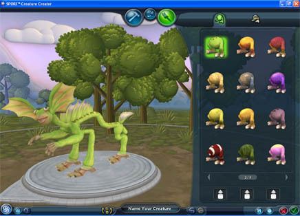 Spore (2008 video game) Spore Creature Creator Proof that this game will rule Saloncom