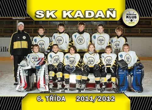 Sportovní Klub Kadaň Strnka mladch hokejist SK Kada kte v sezn 20122013 hraj