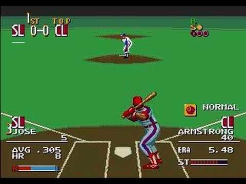 Sports Talk Baseball MLBPA Sports Talk Baseball Sega Genesis YouTube