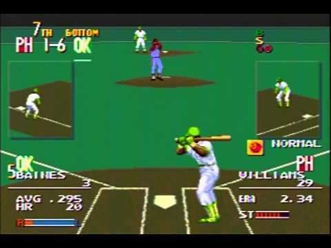 Sports Talk Baseball Sports Talk Baseball World Series Game 4 Part 2 Sega Genesis