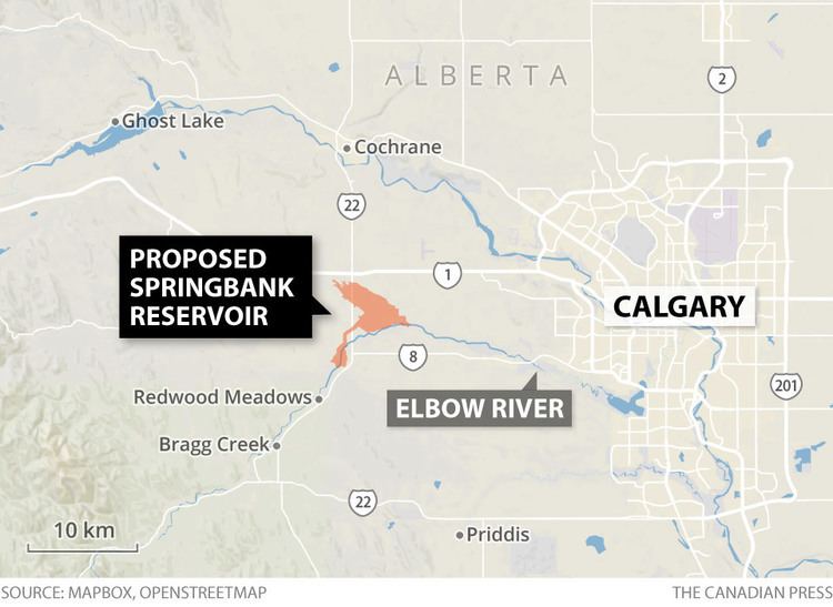 Springbank, Alberta Springbank reservoir plan 39devastating39 for landowners in path of