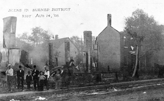 Springfield race riot of 1908 Archaeology of a hate crime