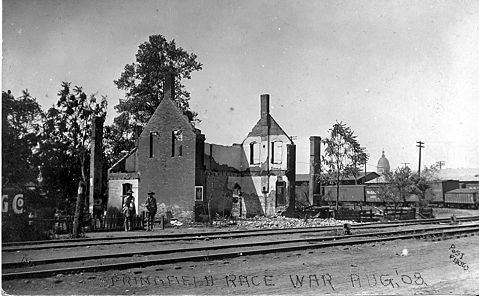 Springfield race riot of 1908 Photographs of the Aftermath of the Springfield Race Riot August