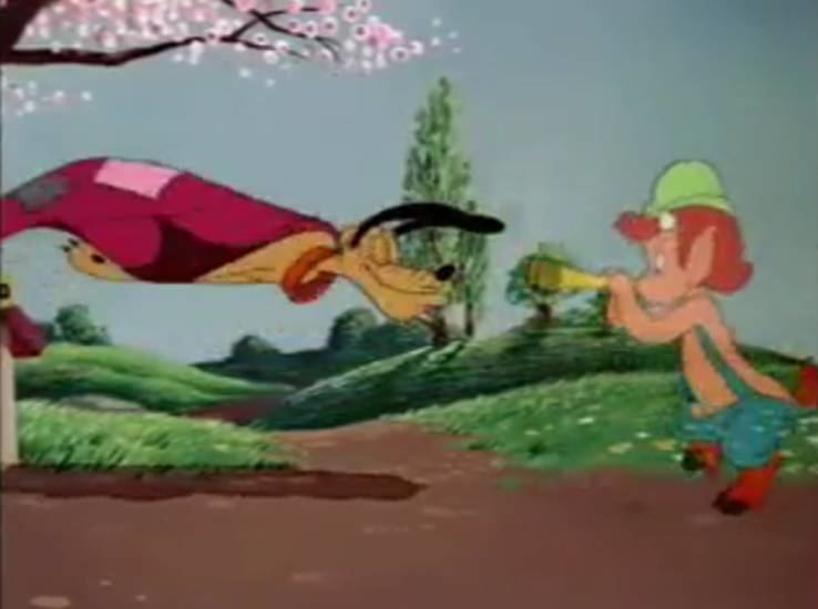 Springtime for Pluto movie scenes Springtime for Pluto is sort of a disconnected short as it attempts to merge Pluto with the How To narration model and the old Silly Symphonies and come 