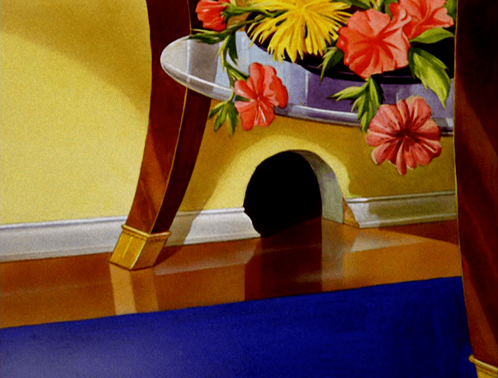 Springtime for Thomas movie scenes As far as I know Bob Gentle was the background artist in the Hanna Barbera unit and would have painted these in Springtime for Thomas 1946 