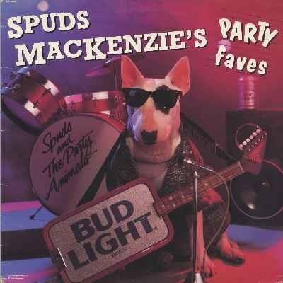 Spuds MacKenzie 10 images about Spuds Mackenzie on Pinterest Puppys Advertising