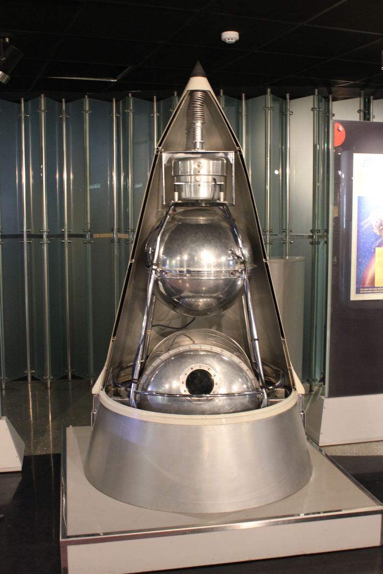 Sputnik 2 FileLaika ac Sputnik 2 Replica 6995685051jpg Wikimedia Commons