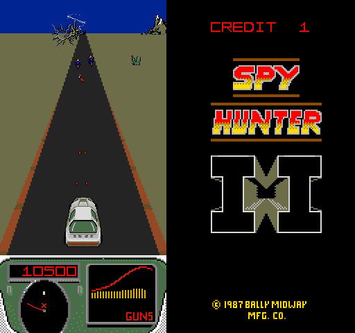 Spy Hunter II Spy Hunter II Videogame by Bally Midway