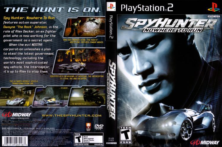 Spy Hunter: Nowhere to Run SpyHunter Nowhere To Run Cover Download Sony Playstation 2 Covers