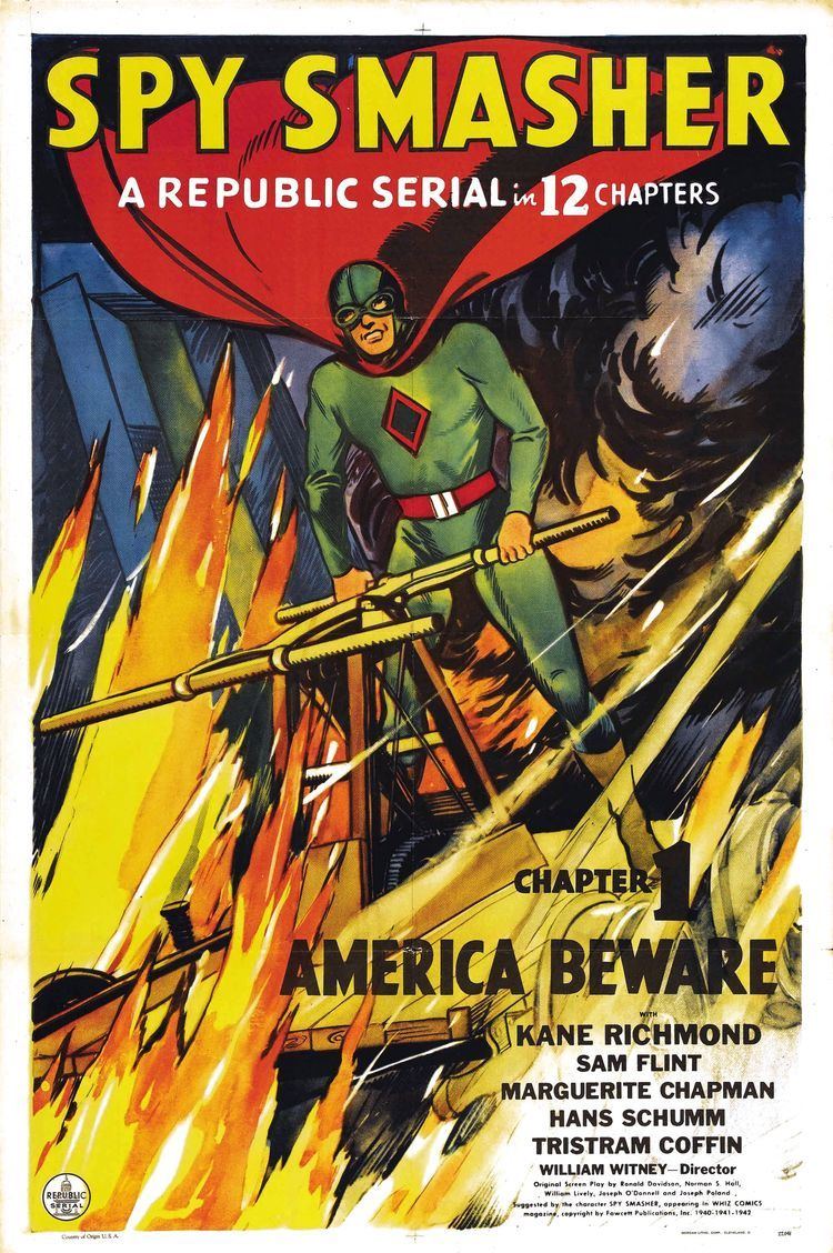 Spy Smasher Poster for Spy Smasher 1942 USA Wrong Side of the Art