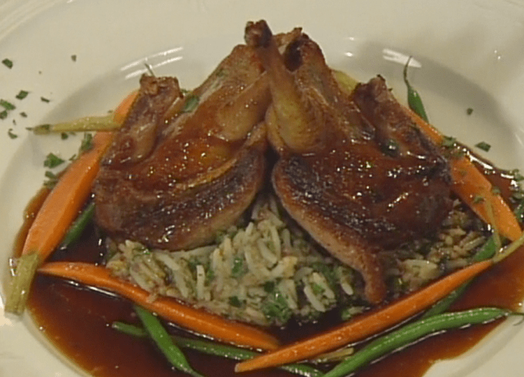 Squab as food Seared Squab with Dirty Rice Food Recipes with Pictures