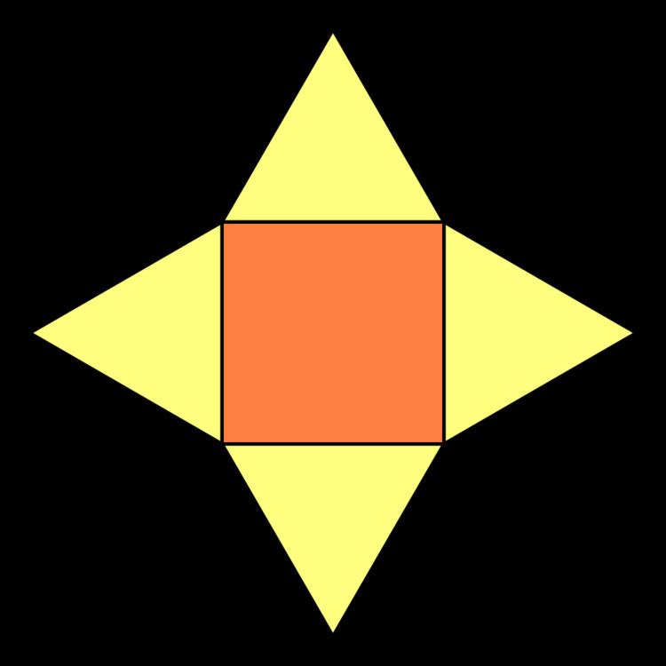 Square pyramid Square pyramid Wikipedia
