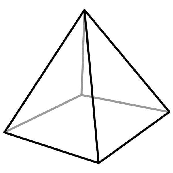 Square pyramid Square Pyramid Images of Shapes