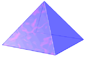 Square pyramid Spinning Square Pyramid