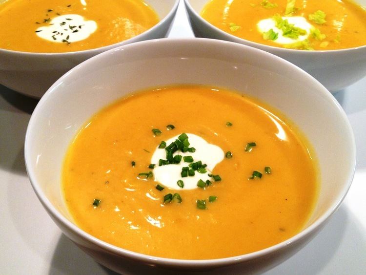Squash soup Roasted Butternut Squash Soup with Brandy Gourmet Classic