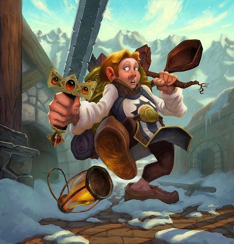 Squire Lowly Squire Hearthstone Heroes of Warcraft Wiki