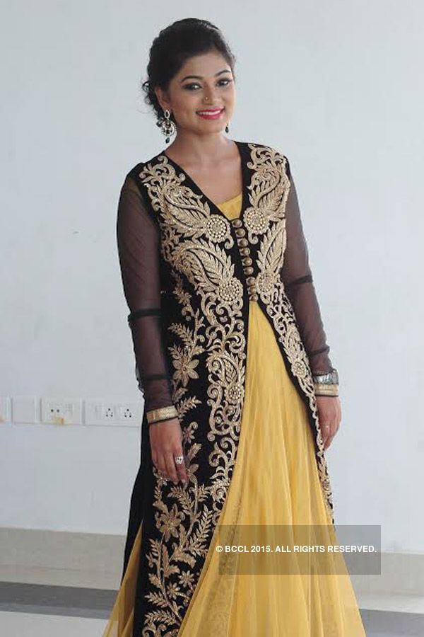 Sreelakshmi Actress Sreelekshmi Sreekumar is all smiles