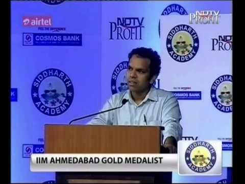 Srijan Pal Singh Srijan Pal Singh on NDTV Profit Siddhart Academy Red Carpet Show