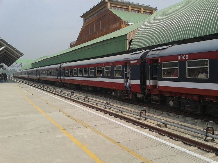 Srinagar railway station