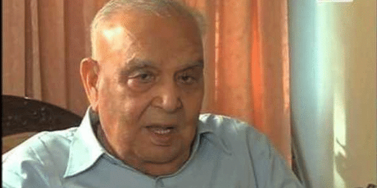 Srinivas Kumar Sinha Former Jammu and Kashmir Governer Lt Gen Sinha passes away India