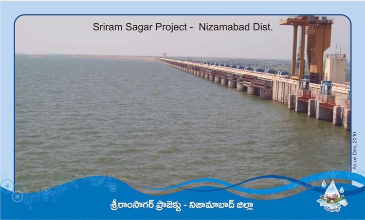 Sriram Sagar Project indiawrisnrscgovinwrpinfoimagescccSriram
