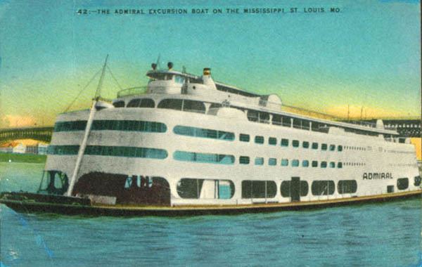SS Admiral Built St Louis Crumbling Landmarks The Admiral