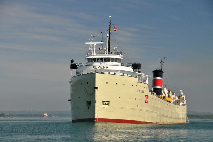 SS Alpena 73yearold Great Lakes steamship will sail on after dock fire