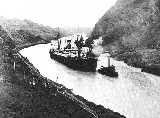 SS Ancon (1901) Kaiser ship was first through Panama Canal 1914 A History of
