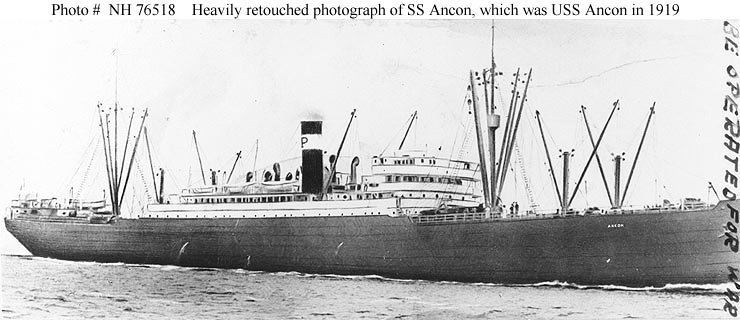 SS Ancon (1901) Ancon ID 1467