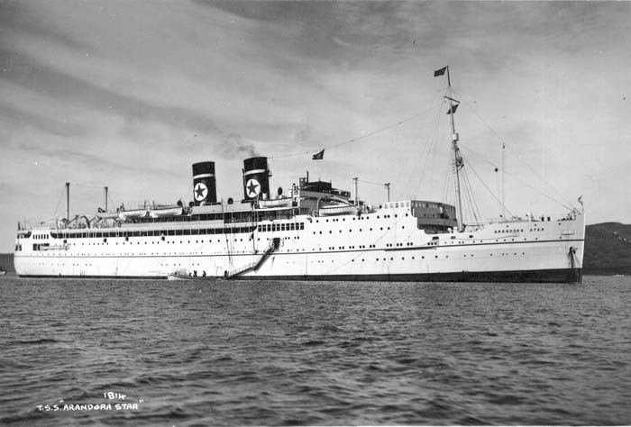 SS Arandora Star Cruise Ship History BLUE STAR LINE39S SS ARANDORA STAR The most