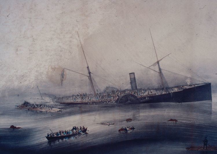 SS Arctic Sinking of the SS Arctic 1854 Steamship Disaster