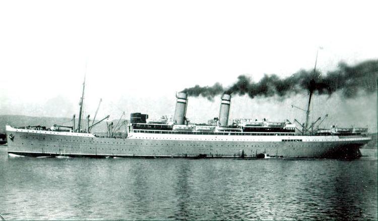 SS Bergensfjord ZIM Lines SS Jerusalem I built in 1913 as the Bergensfjord