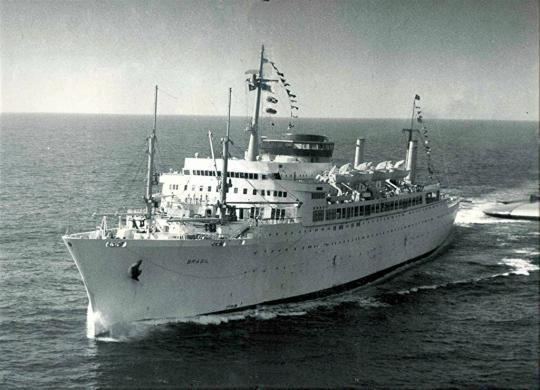 SS Brasil (1957) Volendam