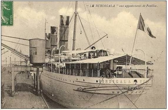 SS Burdigala The shipwreck SS Burdigala Project