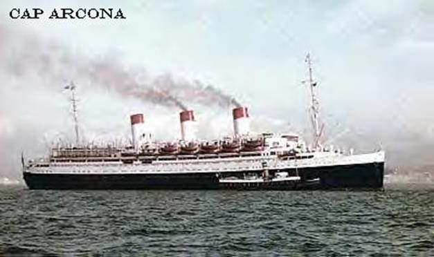 SS Cap Arcona (1927) SS CAP ARCONA