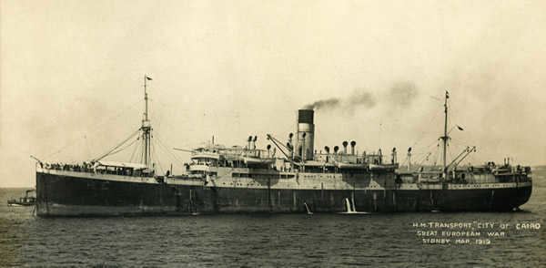 SS City of Cairo The Great War