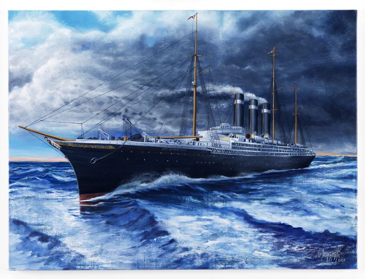 SS City of New York Ocean Liner Paintings The Art of Wayne Mazotta Maritime Matters